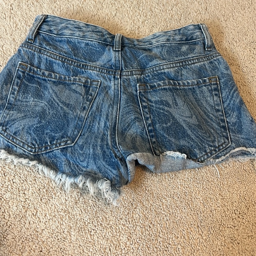PACSUN HIGH RISE FESTIVAL SHORTS - Picture 2 of 4